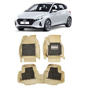 Floor Mats for I-20 New (2020) - beige